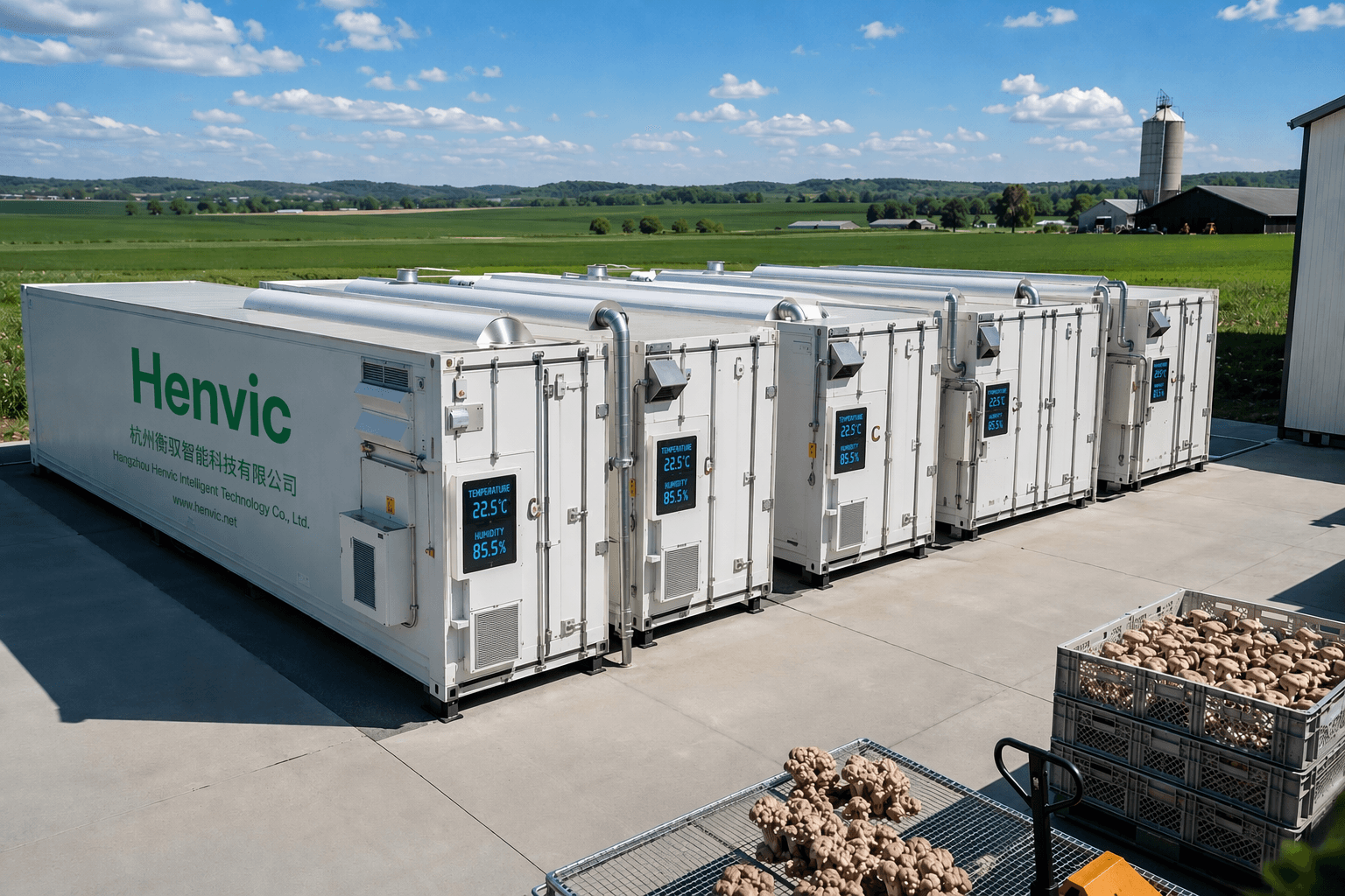 Grande Caisse de Culture de Champignons de Ferme