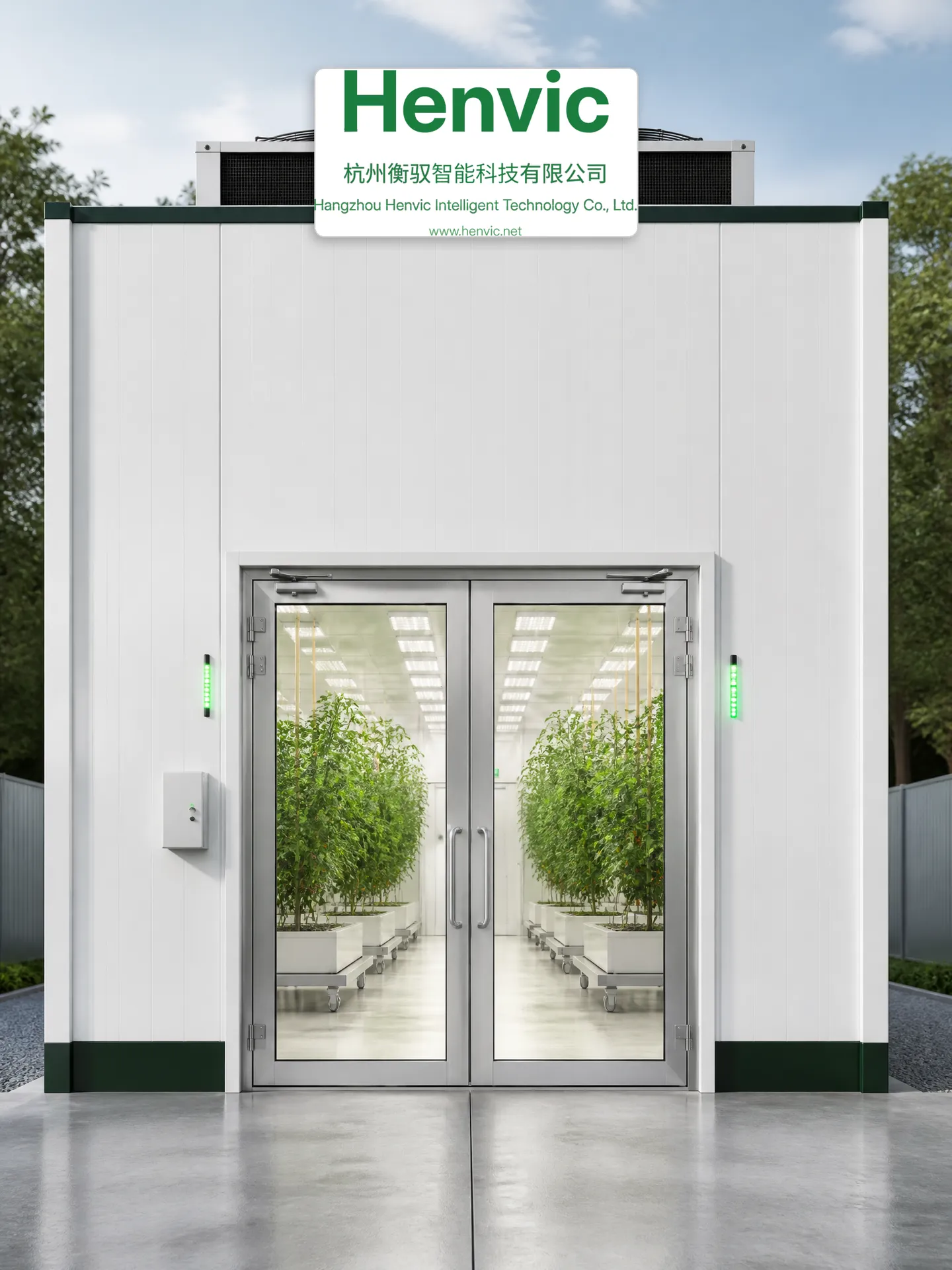 Extérieur de la cabine de culture intelligente de grande taille pour fruits et légumes