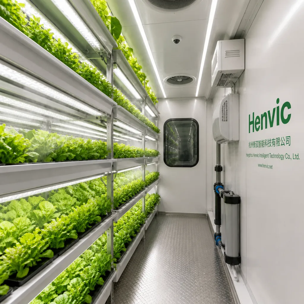 Cabine intelligente de grande taille Henvic pour la culture de fruits et légumes