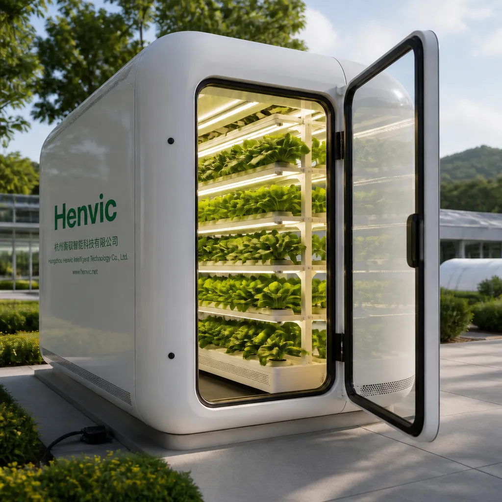 Cabine intelligente de grande taille Henvic pour la culture de fruits et légumes — vue 2