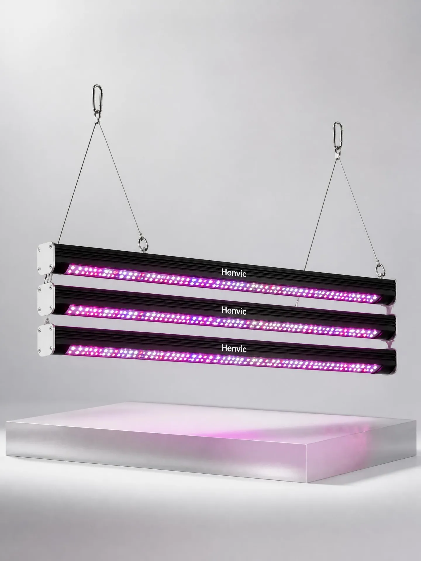 Vue d'ensemble de la lampe horticole LED série HVC-GL