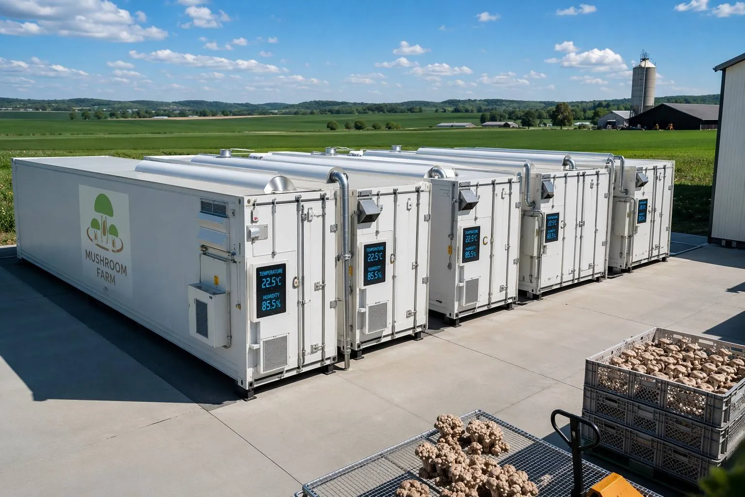 Porcini Mushroom Cultivation Container HVC-M2A | Henvic
