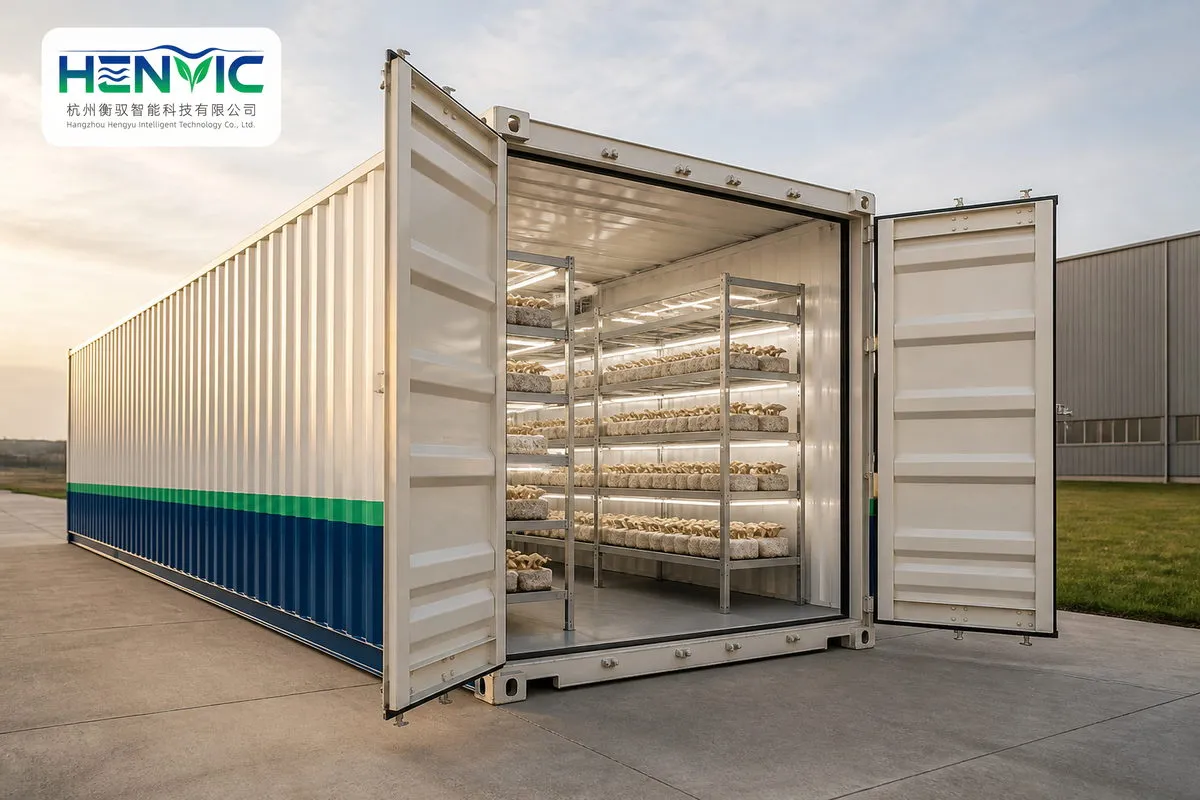 Oyster Mushroom Cultivation Container   High-Yield